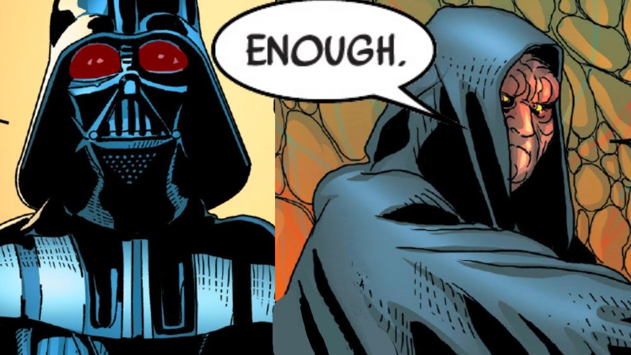 When Darth Vader Cried in front of Sidious (Canon) 1