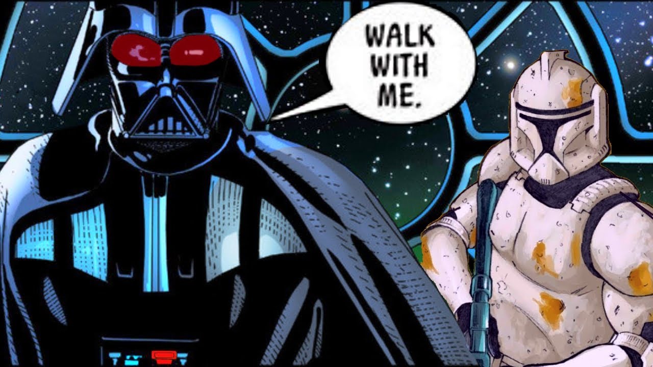 When Darth Vader Strongly Bonded with a Clone Commander 1