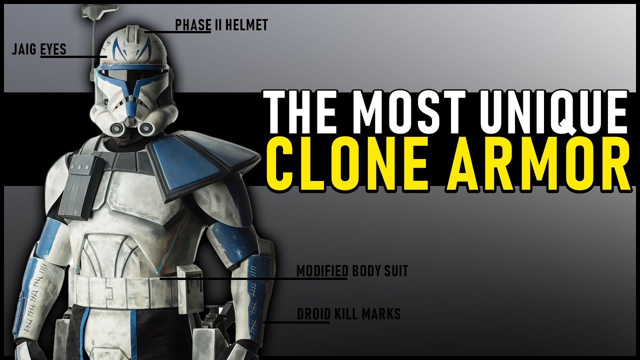 Why Rex had the MOST UNIQUE ARMOR of all Clones 1