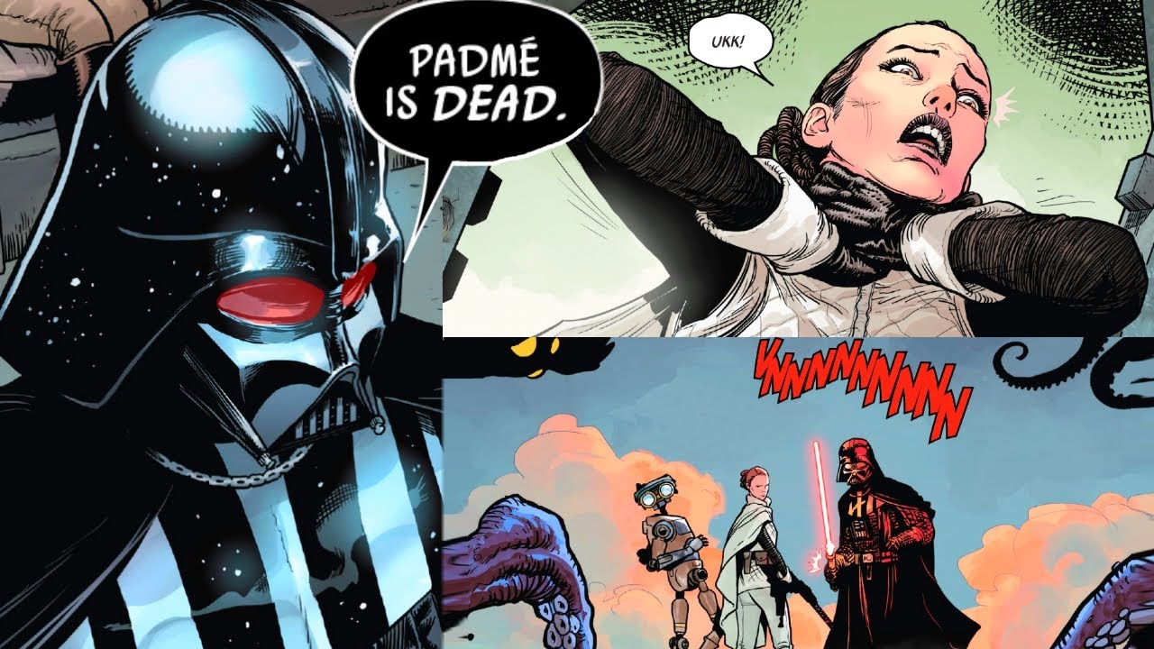 DARTH VADER FORCE CHOKES NEW PADME (CANON) 1