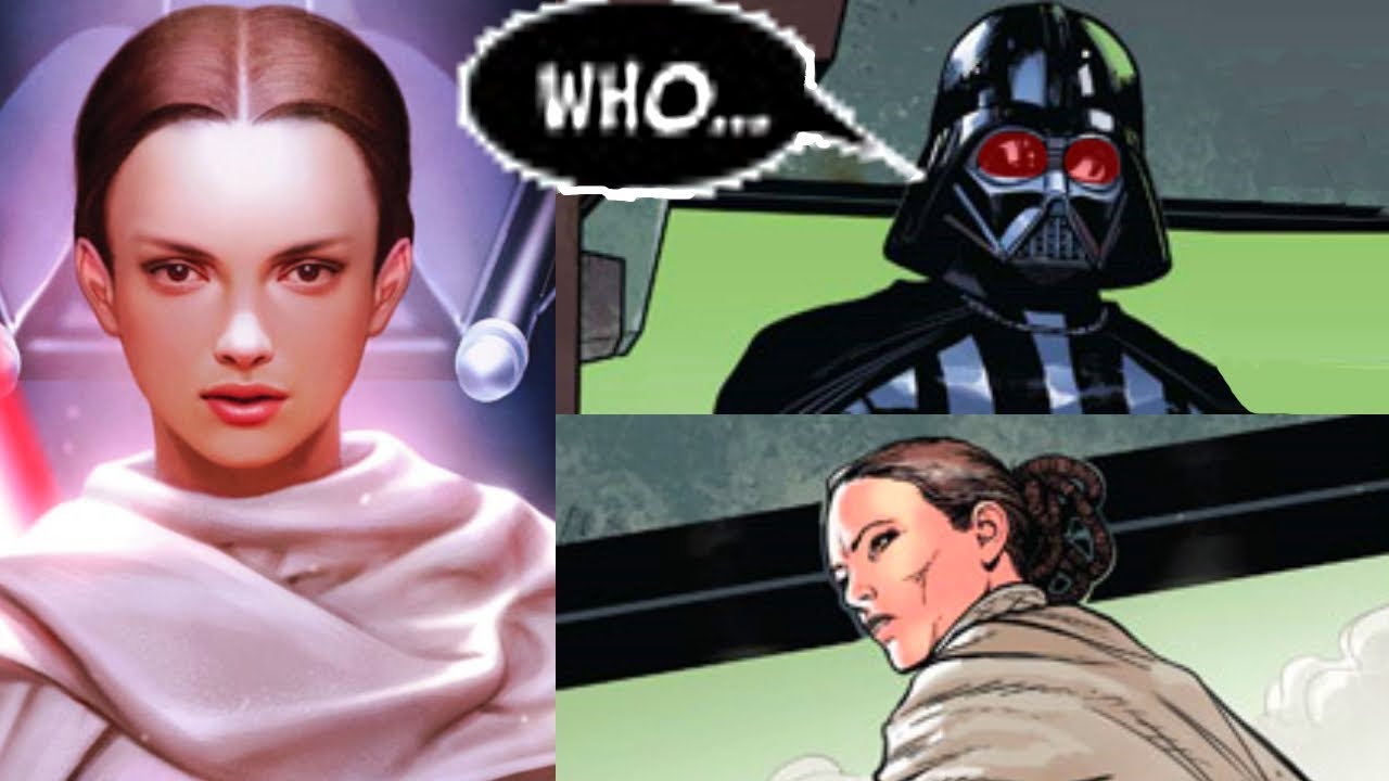 Darth Vader meets with Padme's sister - Star Wars Comics 1