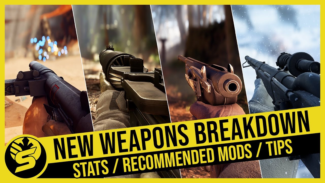 New Weapons Breakdown - Stats | Star Wars Battlefront 2 1