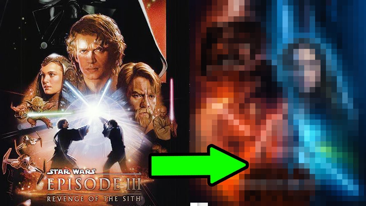 Remaking The Revenge of the Sith Movie Poster in Photoshop 1