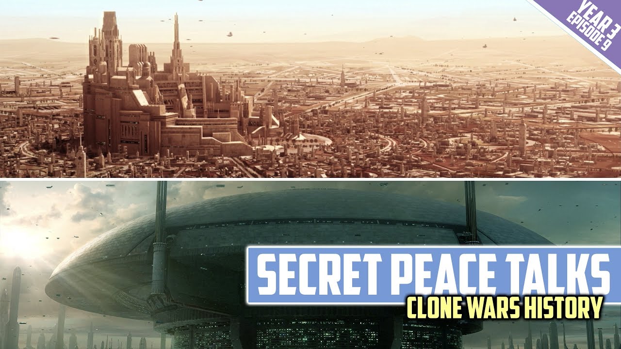 Secret Republic-Separatist Peace Talks | Clone Wars History 1