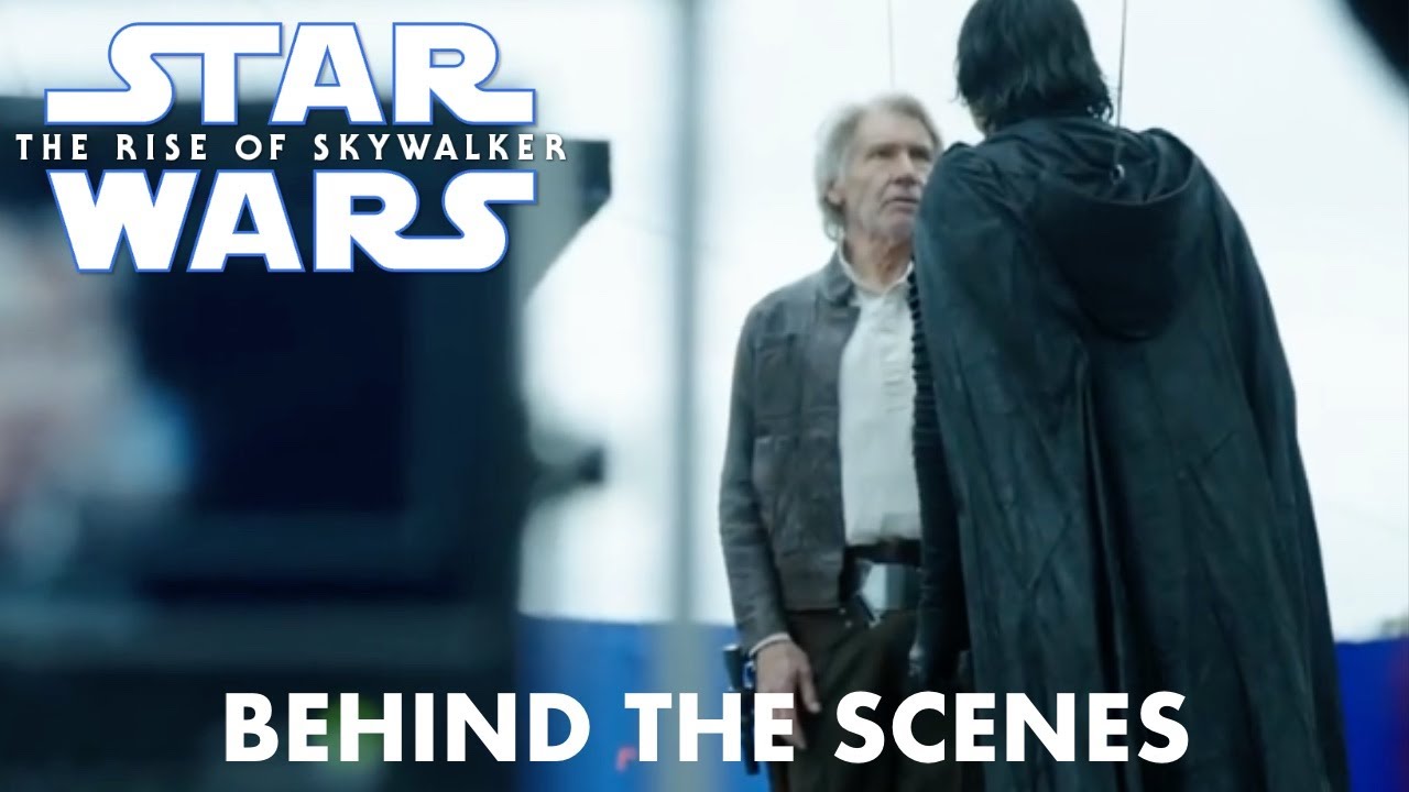 Star Wars The Rise of Skywalker Harrison Ford Behind the Scenes 1