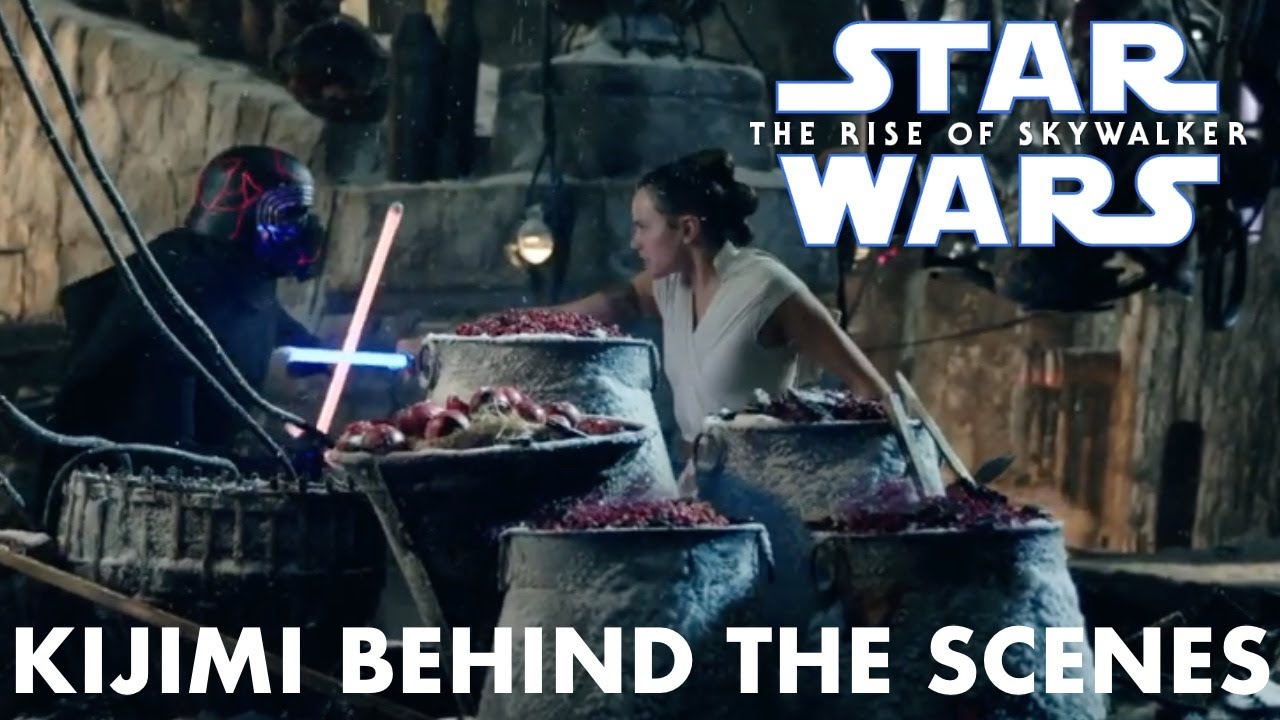 Star Wars The Rise of Skywalker Rey vs Kylo Ren on Kijimi 1
