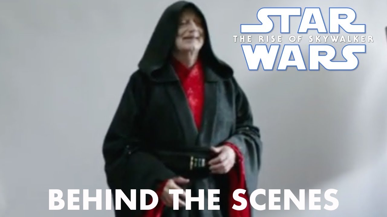 The Rise of Skywalker Emperor Palpatine Behind the Scenes 1