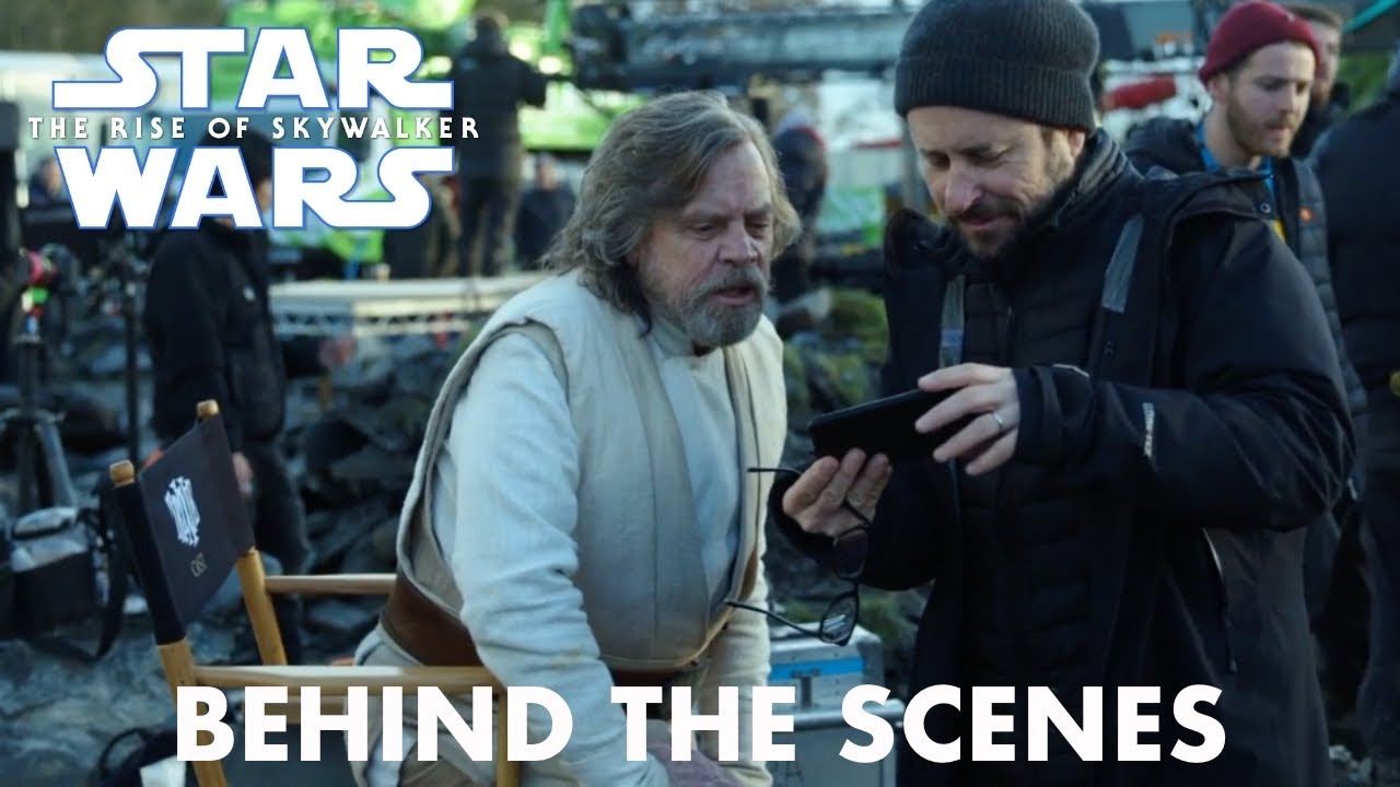 The Rise of Skywalker Luke Skywalker Behind the Scenes 1