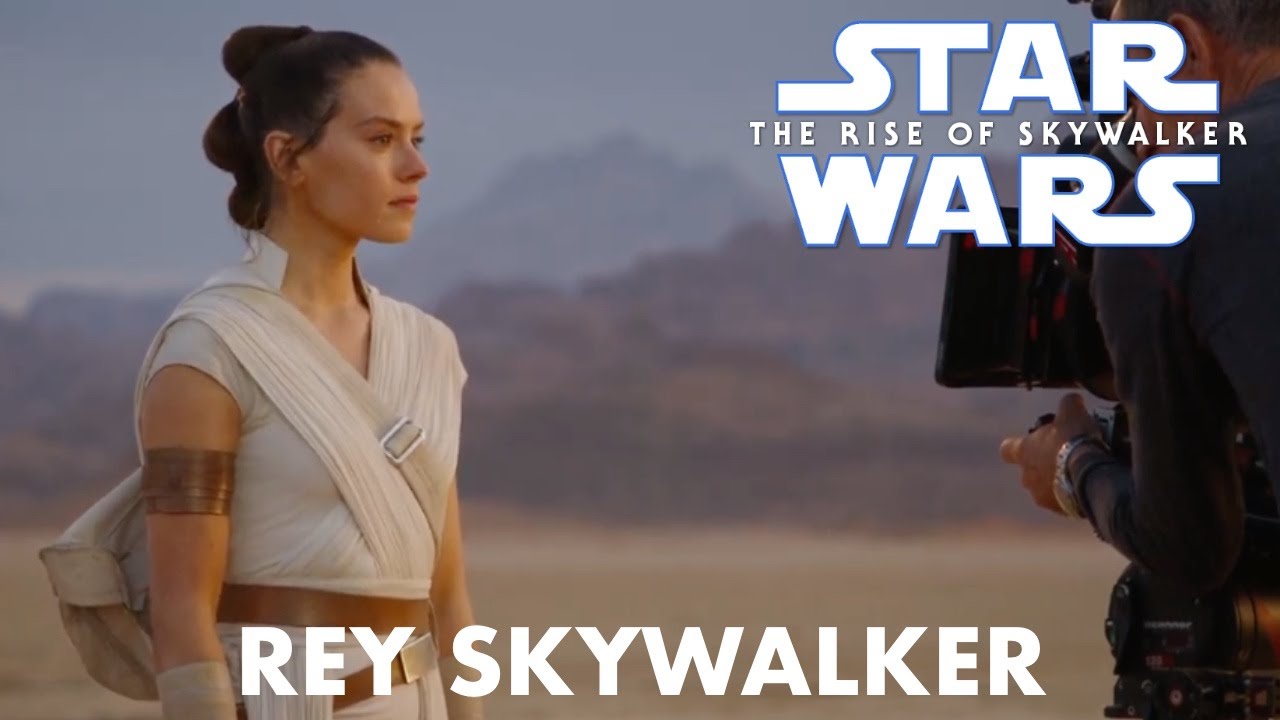 The Rise of Skywalker Rey Skywalker Behind the Scenes 1