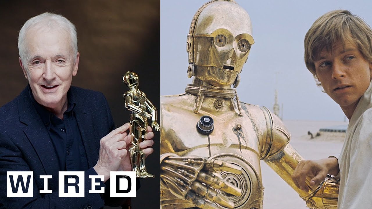Every C-3PO Costume Explained By Anthony Daniels | WIRED 1