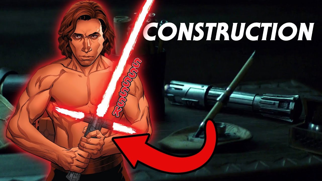 How Kylo Ren Built His Lightsaber 1