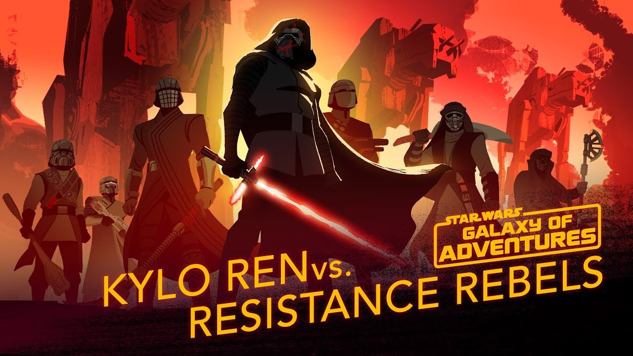 Kylo Ren vs. Resistance Rebels | Galaxy of Adventures 1