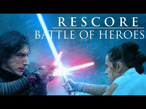 Kylo Ren vs Rey - rescore with Revenge of the Sith soundtrack 1