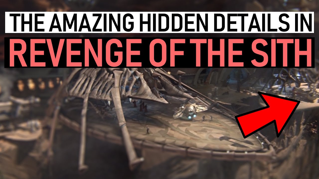 Revenge of the Sith's Amazing HIDDEN SHIPS and VEHICLES 1