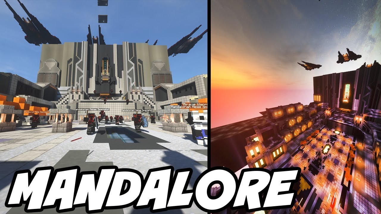 Siege of Mandalore Made in Minecraft - The Clone Wars 1