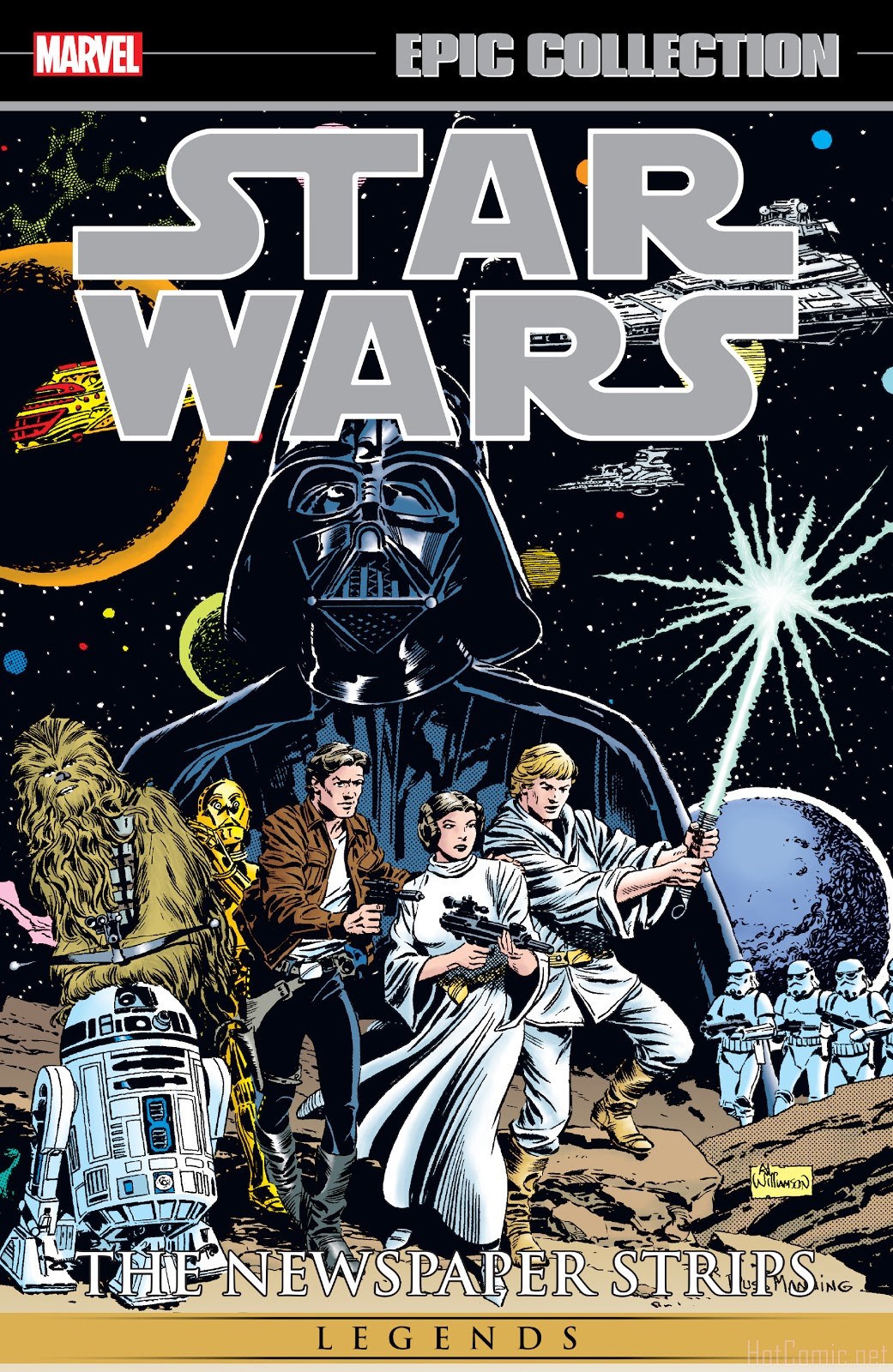 Star Wars Legends: The Newspaper Strips - Epic Collection comic