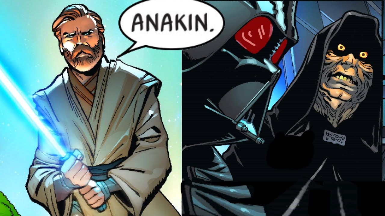 How Obi-Wan Trolled Sidious and Darth Vader with a lightsaber 1