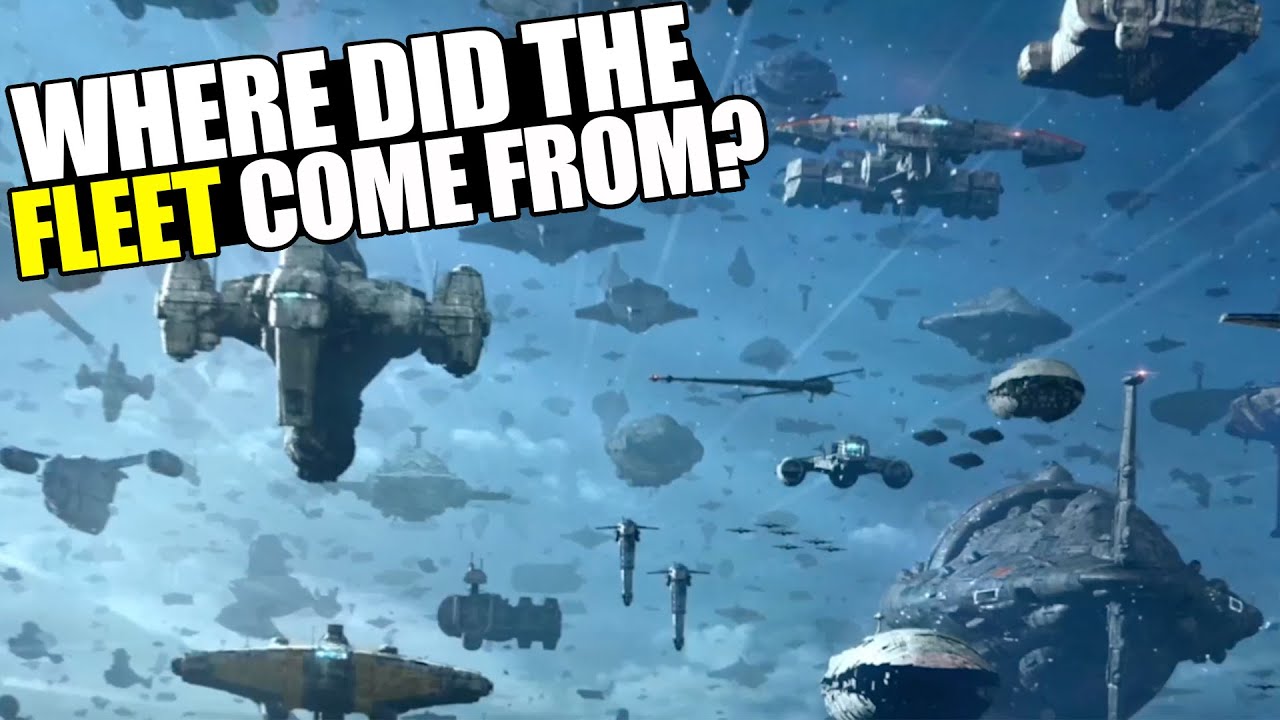 Where did the HUGE Resistance Fleet in Episode IX come from? 1