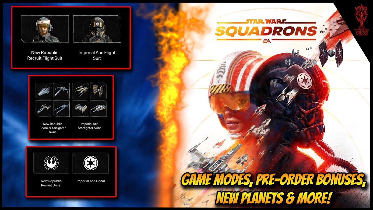 Star Wars Squadrons News! Game Modes, Planets and more ! 1