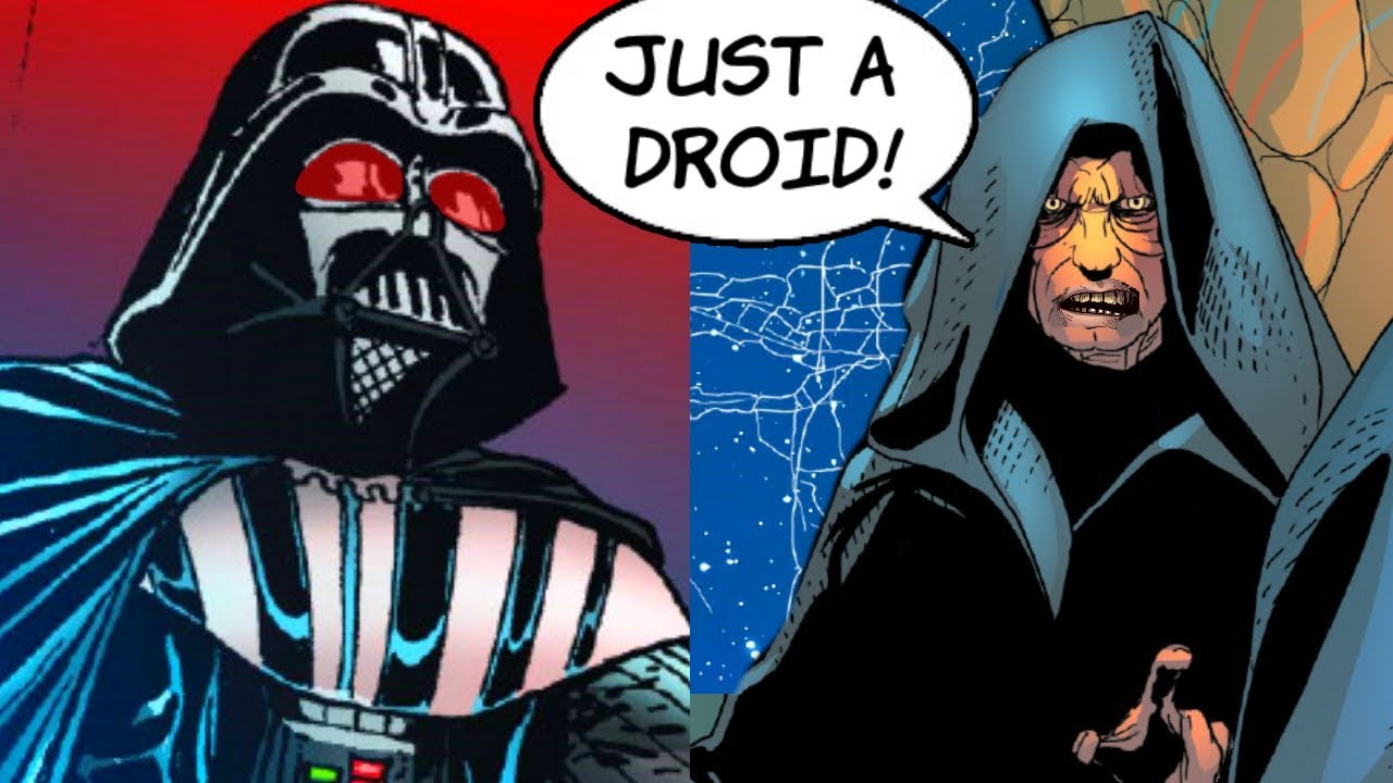 When Darth Sidious called Darth Vader a DROID!! (Canon) 1
