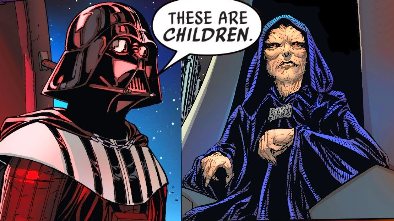 When Darth Vader saved Younglings from Palpatine (Canon) 1