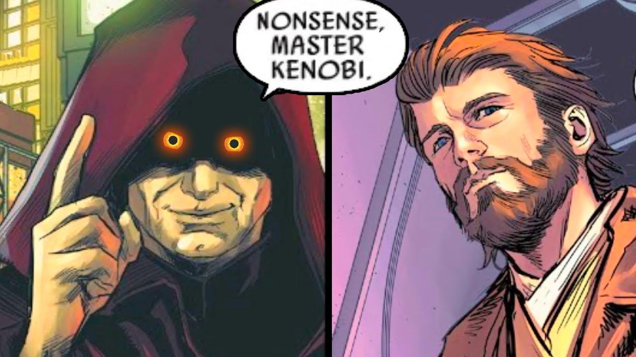 When Palpatine Stabbed Obi-Wan in the back (Canon) 1