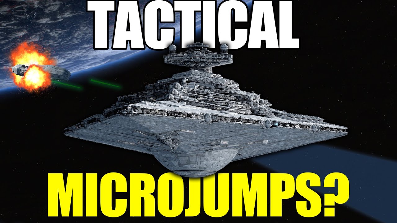 Why don't Star Wars Ships use Tactical Microjumps in Space? 1