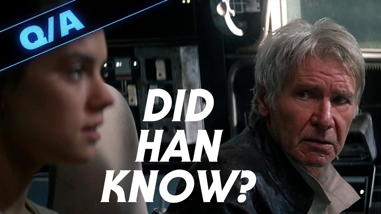 Did Han Know Rey Was a Palpatine - Star Wars Explained 1