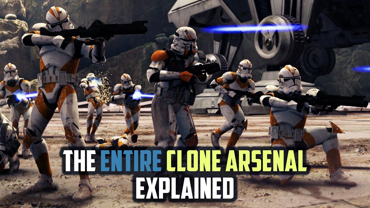 Every Blaster Used by the Clone Army 1
