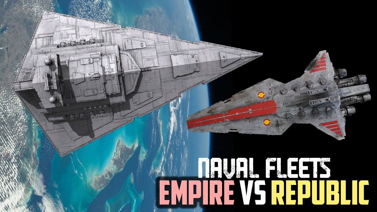 Galactic Empire VS Galactic Republic | Which Navy is Better? 1