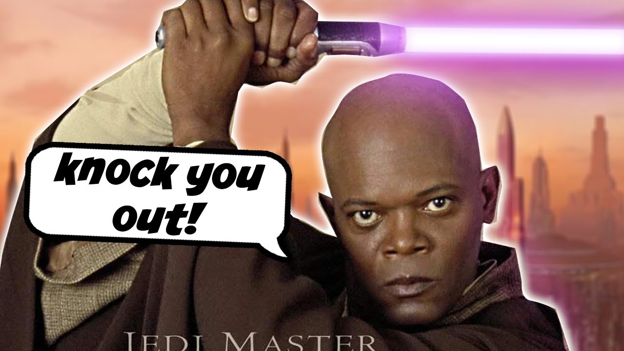 Mace Windu Wants to Use the Dark Side to Knock a Guy Out 1