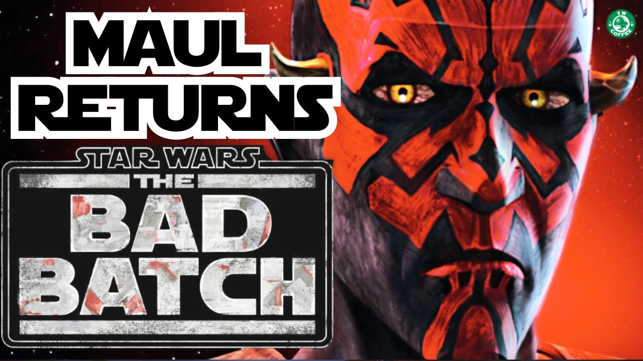 Maul Return! Sam Witwer On The Bad Batch Star Wars Series! 1