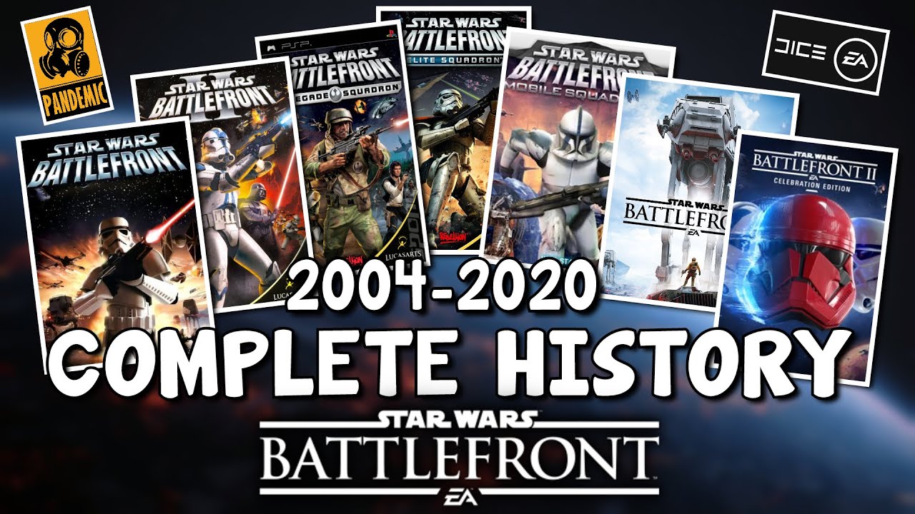 The Complete History of Star Wars Battlefront Games! (2020) 1