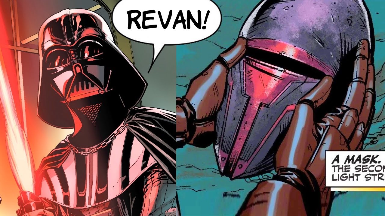 When Darth Vader Discovered Darth Revan's Mask 1