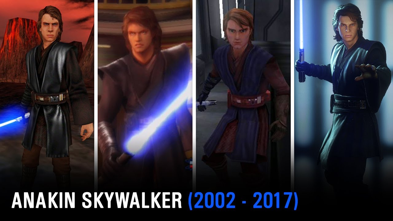 Anakin Skywalker Evolution In Star Wars Games (2002 - 2017) 1