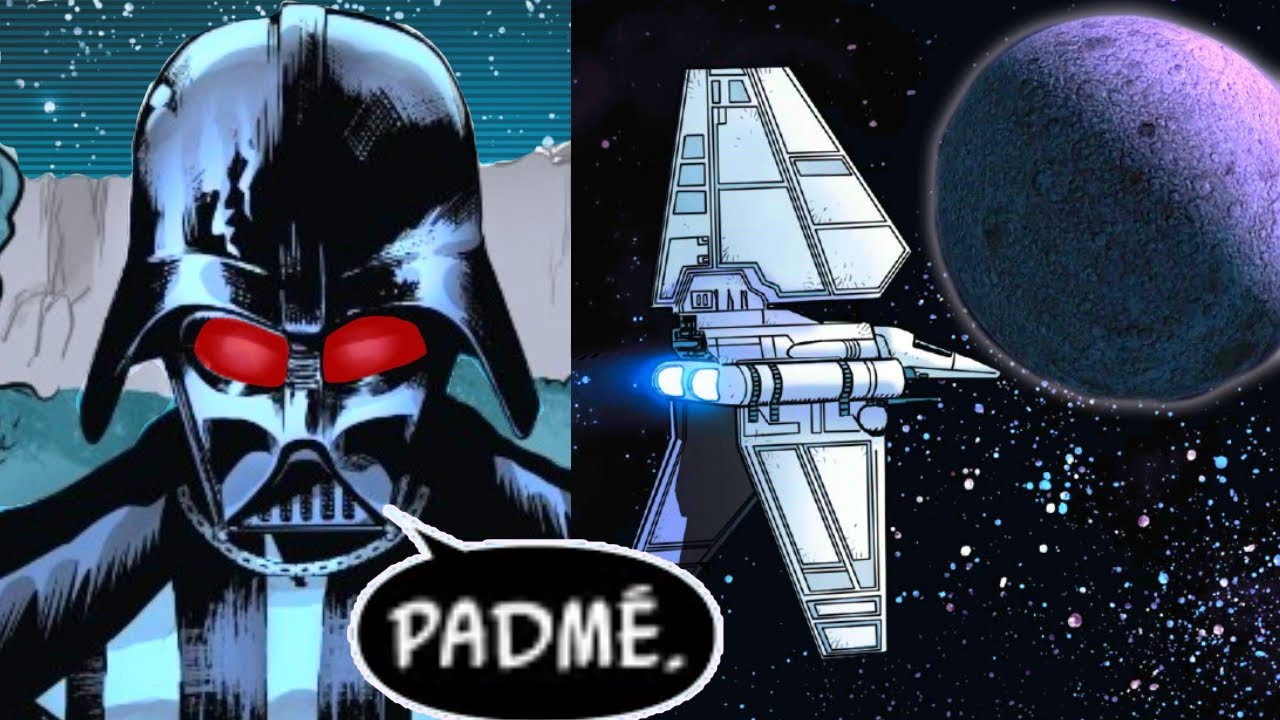 Darth Vader Discovers Where Padme Went To Birth Luke 1