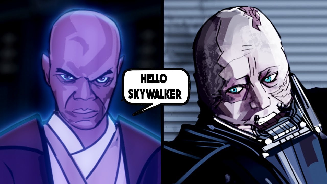 Mace Windu's Ghost Visits Vader - Once Upon a Theory 1