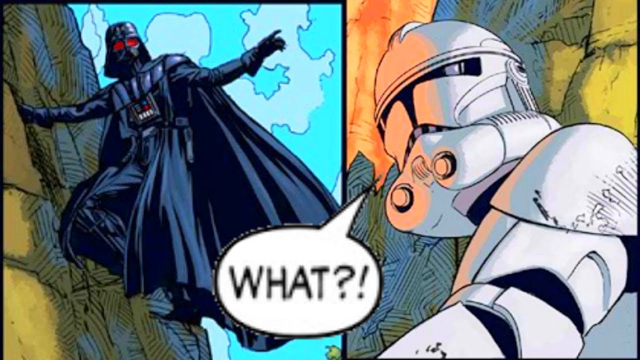 The Clonetroopers that Caught Darth Vader being Scared 1