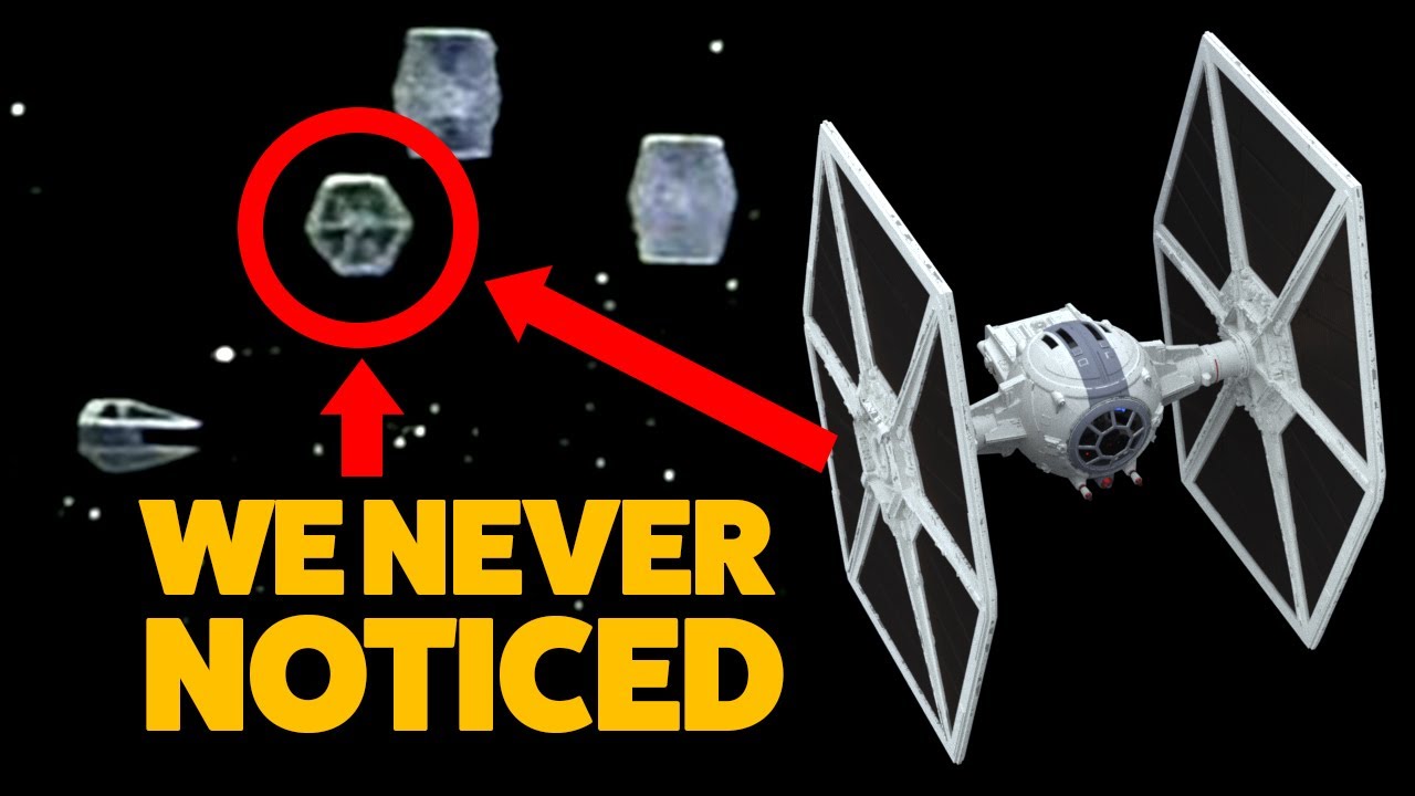 The Secret Mystery TIE FIGHTER in Return of the Jedi 1