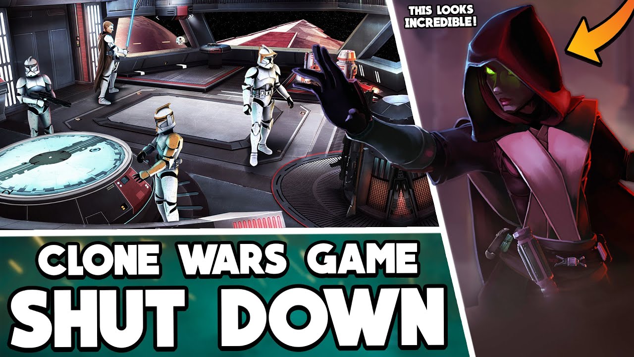 The shutdown Clone Wars-era Star Wars Game (Redemption) 1