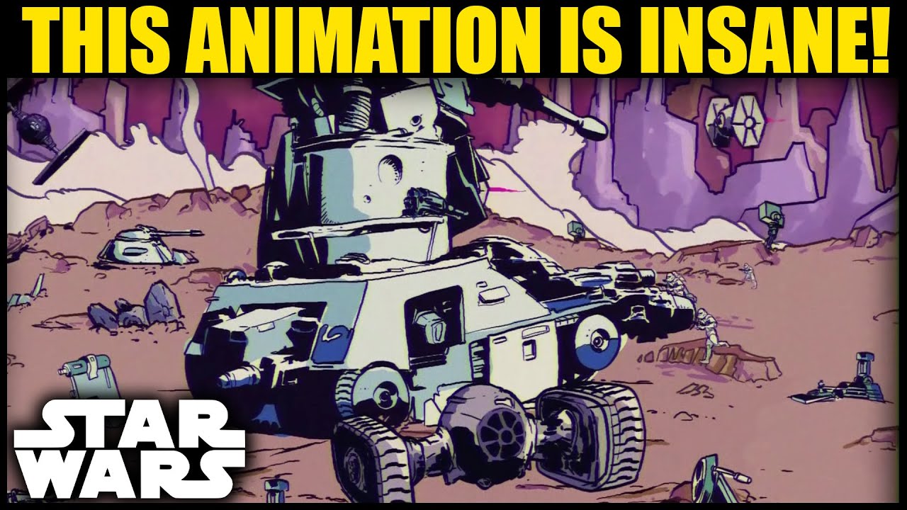 This is one of the BEST Star Wars Animations ever seen! 1