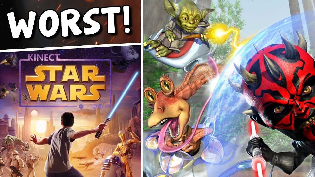 Top 10 WORST Star Wars Games! 1