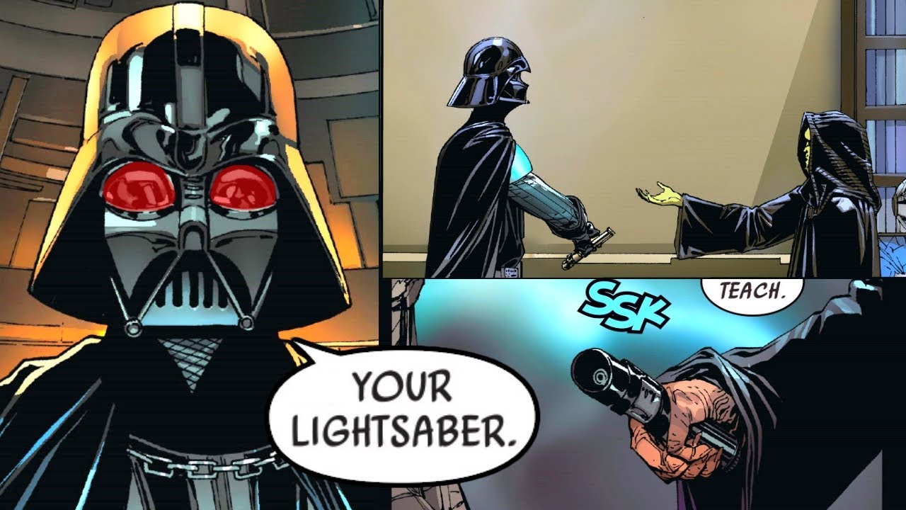 When Darth Vader Loaned his Lightsaber to Palpatine (Canon) 1