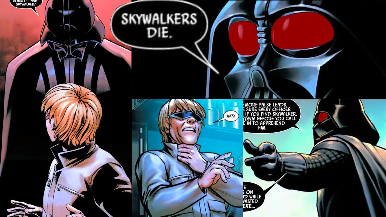 When Darth Vader Met a Fake Luke Skywalker (Canon) 1
