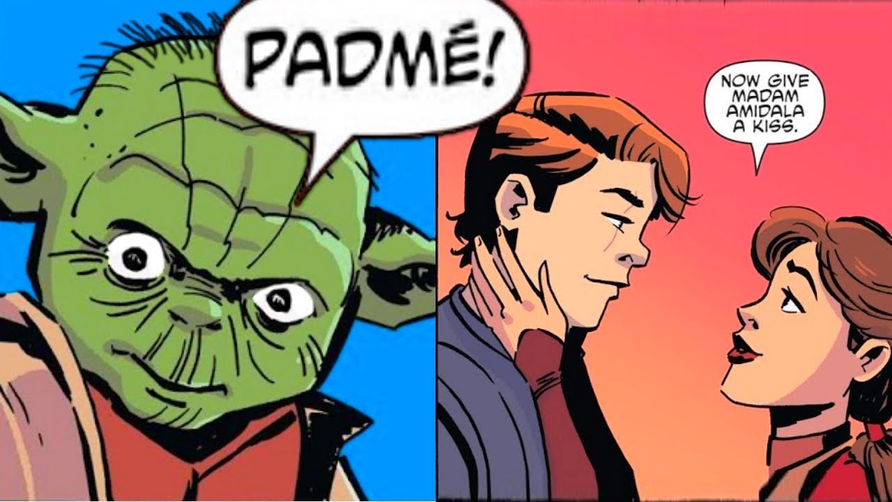 When Yoda Caught Anakin and Padme Kissing (Canon) 1