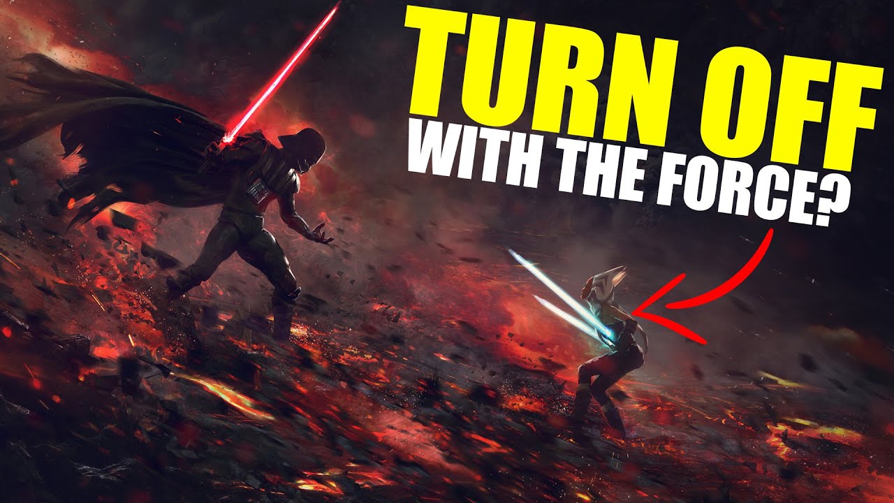 Why didn't Force Users Turn Off Each Other's Lightsabers? 1
