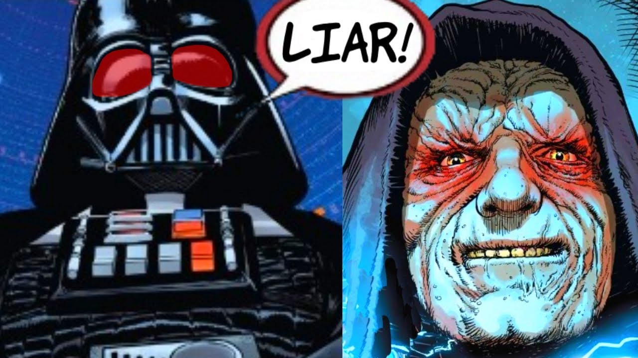 DARTH VADER CATCHES SIDIOUS LYING TO HIS FACE 1