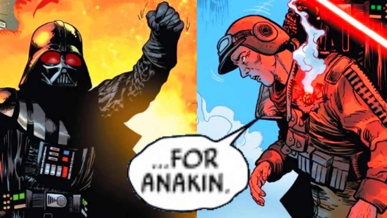 Darth Vader kills soldiers that mention Anakin Skywalker 1