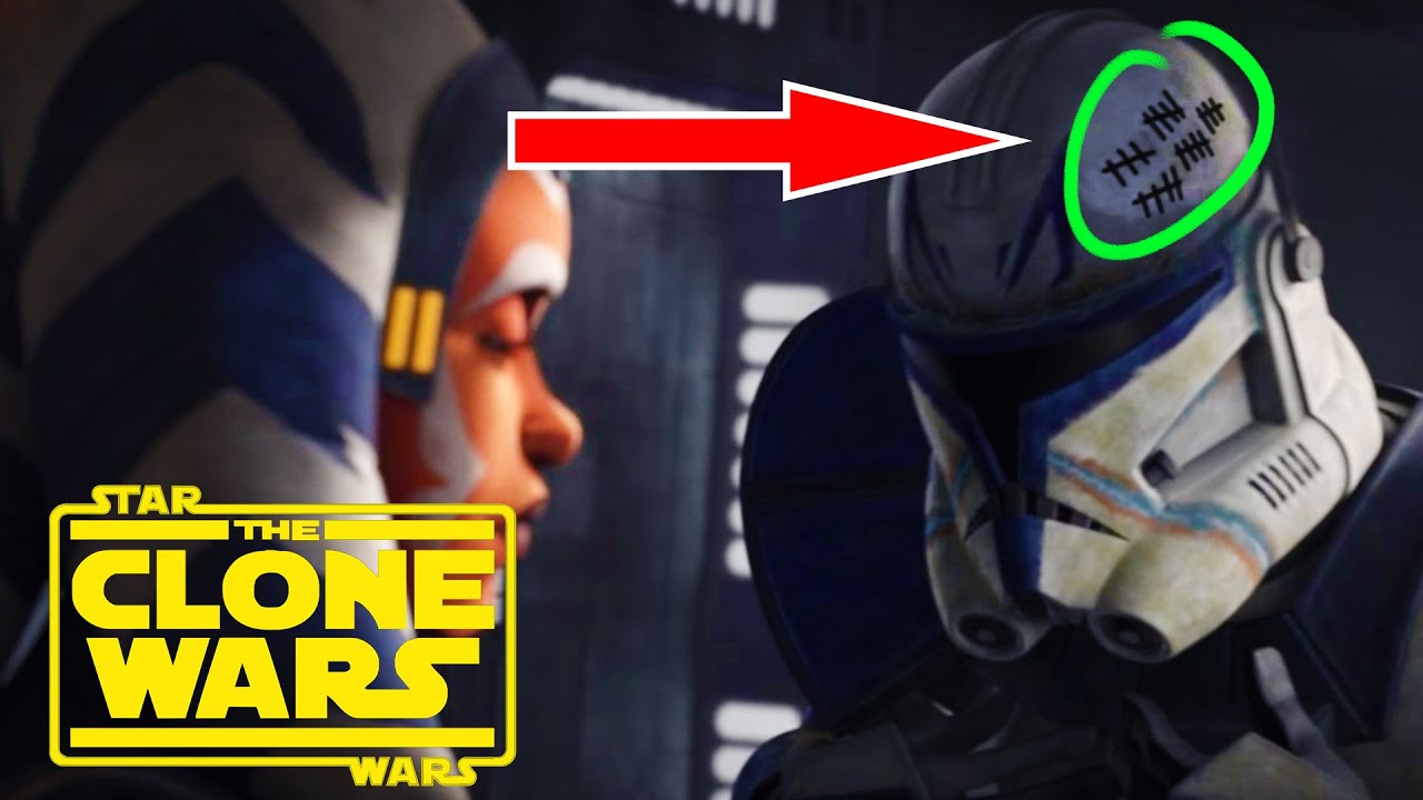Why Does CAPTAIN REX Have TALLY MARKS on His Helmet? 1