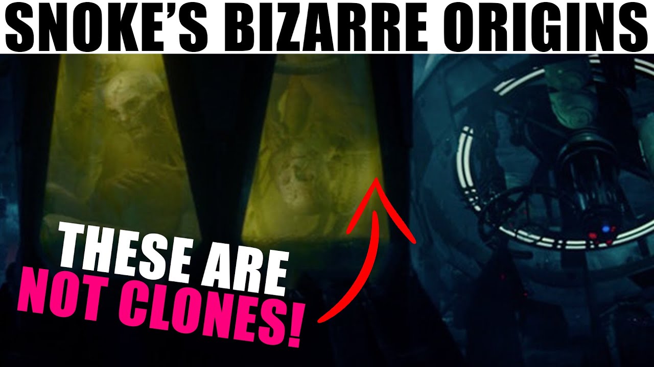SNOKE IS NOT A CLONE! We now know Snoke's backstory 1